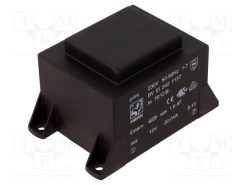 BV EI 542 1157_Μετασχηματιστής: χυτός; 20VA; 230VAC; 12V; 1667mA; PCB; BVEI