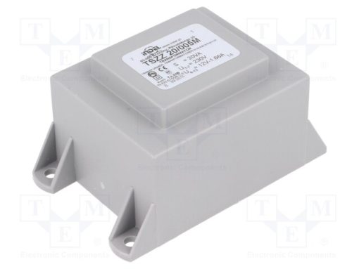 TSZZ20/005M_Μετασχηματιστής: χυτός; 20VA; 230VAC; 12V; 1