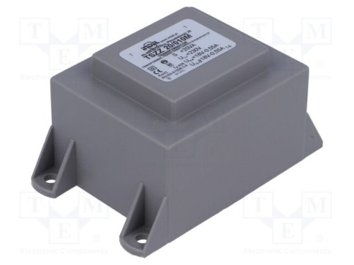 TSZZ20/010M_Μετασχηματιστής: χυτός; 20VA; 230VAC; 18V; 18V; 550mA; 550mA; PCB