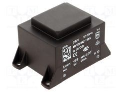 BV EI 542 1155_Μετασχηματιστής: χυτός; 20VA; 230VAC; 9V; 2223mA; PCB; BVEI