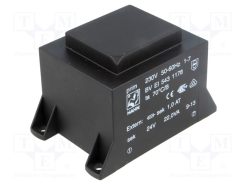 BV EI 543 1178_Μετασχηματιστής: χυτός; 22VA; 230VAC; 24V; 917mA; PCB; BVEI