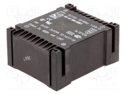 BV UI 395 0091_Μετασχηματιστής: χυτός; 24VA; 115VACx2; 12V; 12V; 1A; 1A; PCB; BVUI