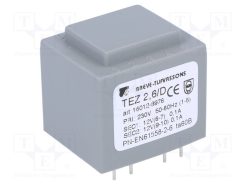 TEZ2.6/D230/12-12V_Μετασχηματιστής: χυτός; 2