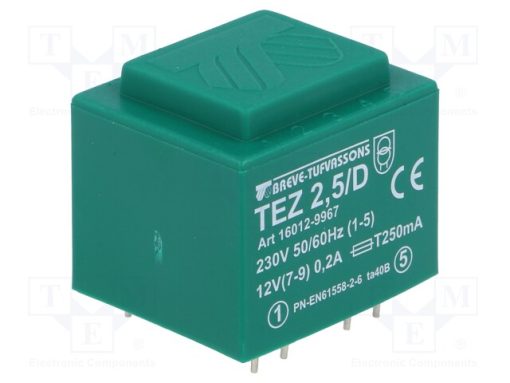 TEZ2.5/D230/12V_Μετασχηματιστής: χυτός; 2