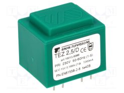 TEZ2.5/D230/15V_Μετασχηματιστής: χυτός; 2