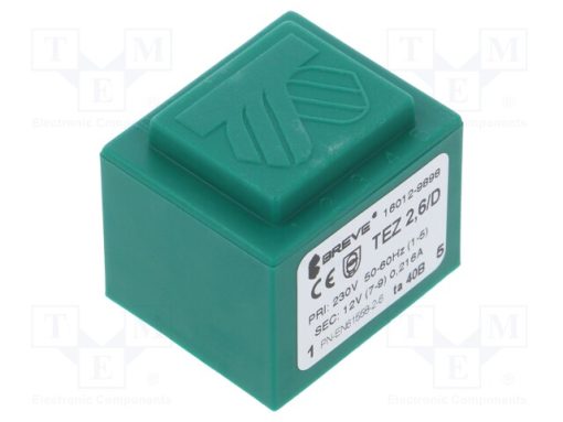 TEZ2.6/D230/12V TA40_Μετασχηματιστής: χυτός; 2