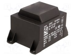 BV EI 602 1021_Μετασχηματιστής: χυτός; 28VA; 230VAC; 12V; 12V; 1167mA; 1167mA; PCB