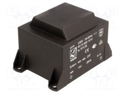 BV EI 602 1015_Μετασχηματιστής: χυτός; 28VA; 230VAC; 15V; 1867mA; PCB; BVEI