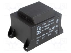 BV EI 602 1017_Μετασχηματιστής: χυτός; 28VA; 230VAC; 24V; 1167mA; PCB; BVEI