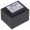 TSZZ2/008MP_Μετασχηματιστής: χυτός; 2VA; 230VAC; 12V; 12V; 80mA; 80mA; PCB; IP00