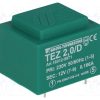 TEZ2/D230/12V_Μετασχηματιστής: χυτός; 2VA; 230VAC; 12V; 166