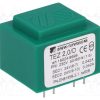 TEZ2/D230/24-24V_Μετασχηματιστής: χυτός; 2VA; 230VAC; 24V; 24V; 41