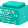 TEZ2/D230/9V_Μετασχηματιστής: χυτός; 2VA; 230VAC; 9V; 222