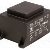 BV EI 662 1093_Μετασχηματιστής: χυτός; 33VA; 230VAC; 12V; 12V; 1375mA; 1375mA; PCB