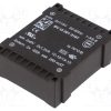 BV UI 301 0167_Μετασχηματιστής: χυτός; 3VA; 115VACx2; 6V; 6V; 250mA; 250mA; PCB