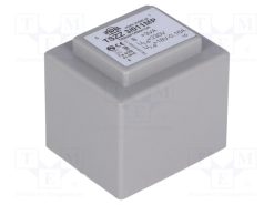 TSZZ3/011MP_Μετασχηματιστής: χυτός; 3VA; 230VAC; 18V; 160mA; PCB; IP00; A: 32