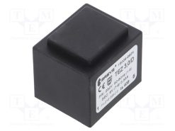 TEZ3.0/D230/9V TA40_Μετασχηματιστής: χυτός; 3VA; 230VAC; 9V; 333mA; PCB; IP00; A: 28mm