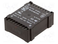 BV UI 302 0144_Μετασχηματιστής: χυτός; 4VA; 115VACx2; 12V; 12V; 166mA; 166mA; PCB