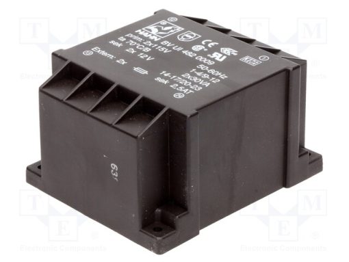 BV UI 482 0009_Μετασχηματιστής: χυτός; 60VA; 115VACx2; 12V; 12V; 2