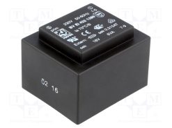 BV EI 422 1289_Μετασχηματιστής: χυτός; 6VA; 230VAC; 18V; 333mA; PCB; BVEI