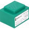 TEZ6/D230/24V_Μετασχηματιστής: χυτός; 6VA; 230VAC; 24V; 250mA; PCB; IP00; A: 38mm