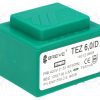 TEZ6/D400/12V_Μετασχηματιστής: χυτός; 6VA; 400VAC; 12V; 500mA; PCB; IP00; A: 38mm