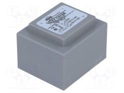 TSZZ7/012M_Μετασχηματιστής: χυτός; 7VA; 230VAC; 18V; 18V; 190mA; 190mA; PCB