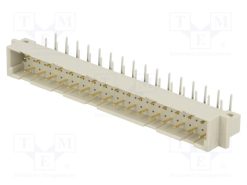 100-932-033_Πρίζα; DIN 41612; τύπου C; αρσενικά; PIN: 32; THT; γωνιακός 90°