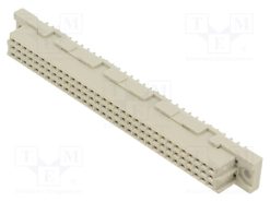 9-1393640-2_Πρίζα; DIN 41612; τύπου C; θηλυκά; PIN: 96; a+b+c; THT; ευθύς