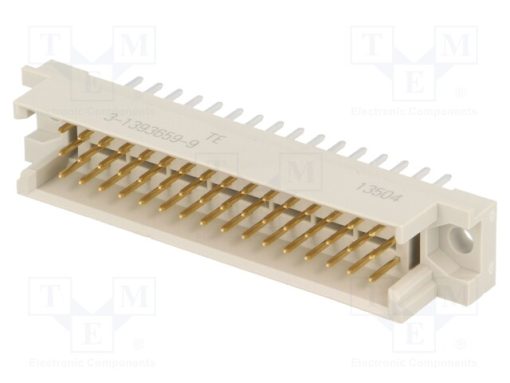 3-1393659-9_Πρίζα; DIN 41612; τύπου R; αρσενικά; PIN: 48; THT; ευθύς; L4