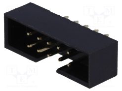 T823-110A1S100HEU_Πρίζα; IDC; αρσενικά; PIN: 10; ευθύς; THT; Επίχρυση; 2mm; μαύρο