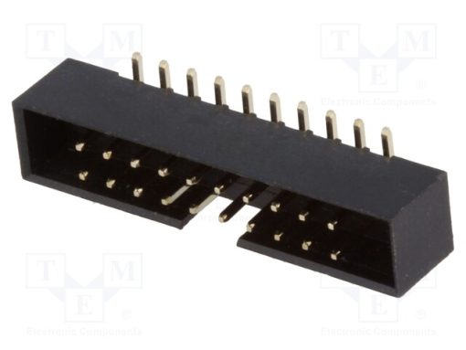 DS1014-20MF1B_Πρίζα; IDC; αρσενικά; PIN: 20; κάθετη; SMT; gold flash; 2mm