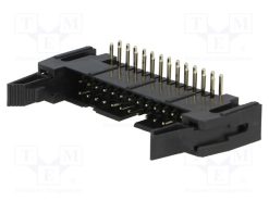 DS1011-26RBSIB7-B_Πρίζα; IDC; αρσενικά; PIN: 26; γωνιακός 90°; THT; Επίχρυση; 2