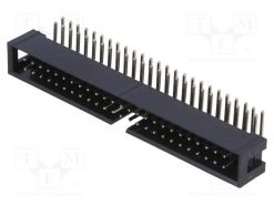 DS1013-50RSIB-B-0_Πρίζα; IDC; αρσενικά; PIN: 50; γωνιακός 90°; THT; Επίχρυση; 2