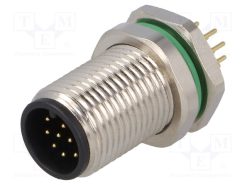 PXMBNI12RPM12APCM12_Πρίζα; M12; PIN: 12; αρσενικά; κωδικός Α-DeviceNet / CANopen; THT