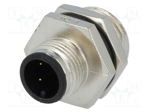 M12A-03PMMS-SH8001_Πρίζα; M12; PIN: 3; αρσενικά; κωδικός Α-DeviceNet / CANopen; 250V