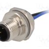 T4171210003-001_Πρίζα; M12; PIN: 3; αρσενικά; κωδικός Α-DeviceNet / CANopen; IP67