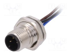 T4171010003-001_Πρίζα; M12; PIN: 3; αρσενικά; κωδικός Α-DeviceNet / CANopen; IP67