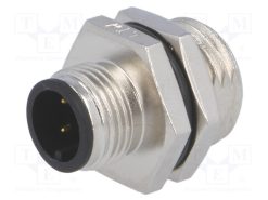 M12A-04PMMS-SH8001_Πρίζα; M12; PIN: 4; αρσενικά; κωδικός Α-DeviceNet / CANopen; 250V