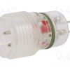 932256212 ELST 412 LED SN_Πρίζα; M12; PIN: 4; αρσενικά; κωδικός Α-DeviceNet / CANopen; 50V