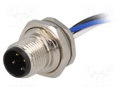 T4171010004-001_Πρίζα; M12; PIN: 4; αρσενικά; κωδικός Α-DeviceNet / CANopen; IP67