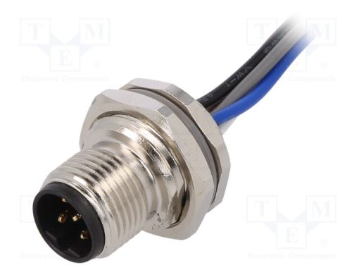 T4171010405-001_Πρίζα; M12; PIN: 5; αρσενικά; κωδικός B-Profibus; αγωγοί; IP67; 60V