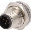 T4130412051-000_Πρίζα; M12; PIN: 5; αρσενικά; κωδικός B-Profibus; κόλληση; IP67