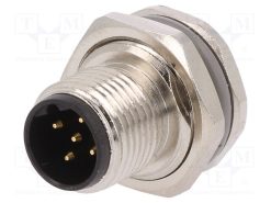 T4130412051-000_Πρίζα; M12; PIN: 5; αρσενικά; κωδικός B-Profibus; κόλληση; IP67