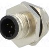 M12A-05PMMS-SH8001_Πρίζα; M12; PIN: 5; αρσενικά; κωδικός Α-DeviceNet / CANopen; 60V