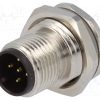 T4130012051-000_Πρίζα; M12; PIN: 5; αρσενικά; κωδικός Α-DeviceNet / CANopen; IP67