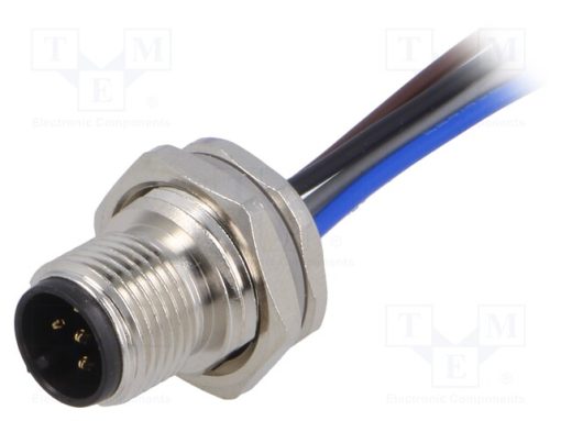 T4171010005-002_Πρίζα; M12; PIN: 5; αρσενικά; κωδικός Α-DeviceNet / CANopen; IP67