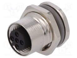 T4131412051-000_Πρίζα; M12; PIN: 5; θηλυκά; κωδικός B-Profibus; κόλληση; IP67; ευθύς