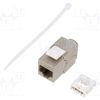 NK4067_Πρίζα; RJ45; Keystone; Διάγραμμα: 8p8c; για αγωγό; IDC; θηλυκά