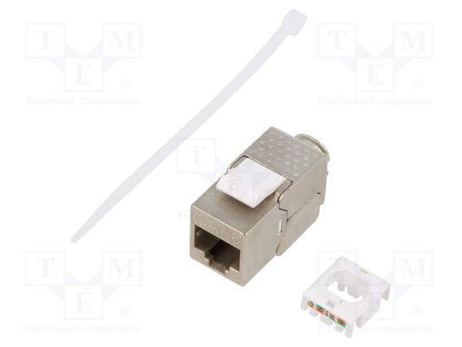 NK4067_Πρίζα; RJ45; Keystone; Διάγραμμα: 8p8c; για αγωγό; IDC; θηλυκά